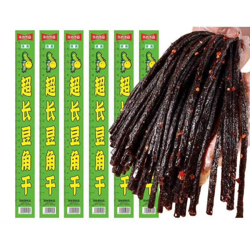 Extra Long Dried Bean Curd Stick Spicy Gluten Snack – “One Tendon” Latiao, Mala Flavor – Nostalgic Chewy Snack for Binge-Watching, Vegan & Addictive