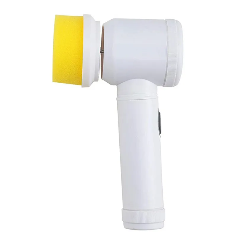 Cordless Electric Spin Scrubber – Multi-Purpose Handheld Power Scrubber for Kitchen Dishwashing, Bathroom Sink, Tile Grout & Shower – Adjustable Extension Handle, Rechargeable Cleaning Brush