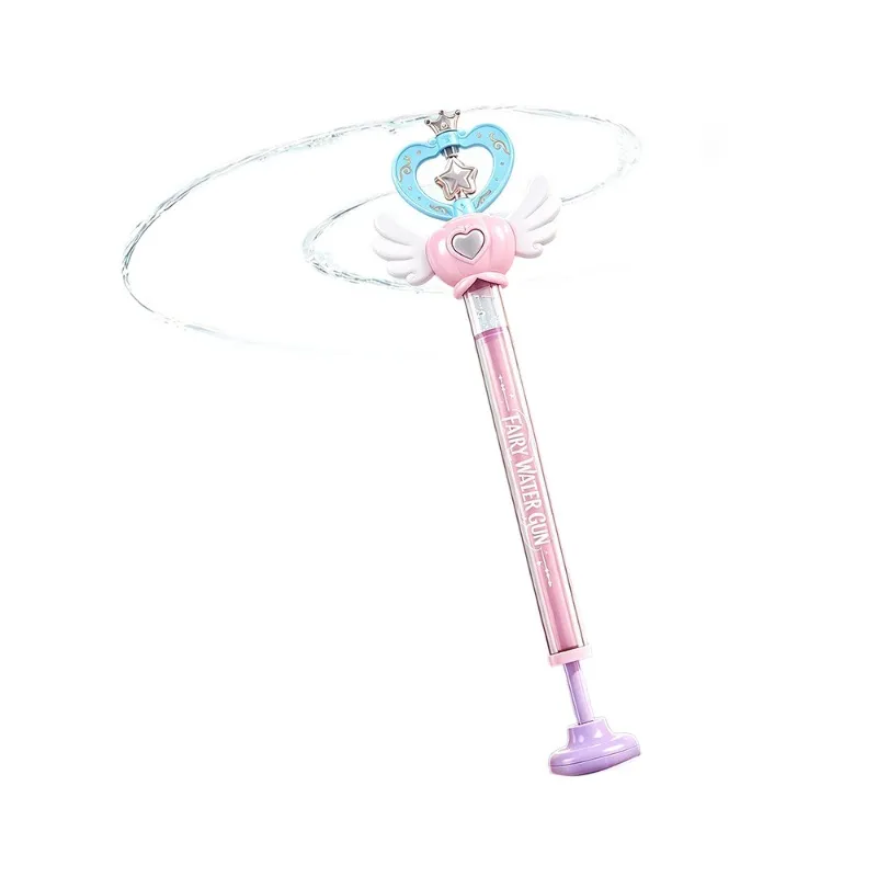 Magic Wand Water Gun for Kids – Easy-Fill, Long-Range Water Blaster Cannon, Summer Outdoor Toy for Pool Beach Backyard Water Fight – Cool Splash Soaker