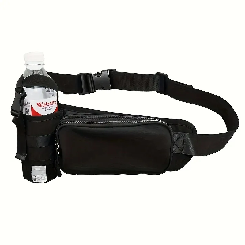 Waterproof Running Belt Bag – Large Capacity, Lightweight Fitness Waist Pack for Morning Jogging, Hiking & Outdoor Sports