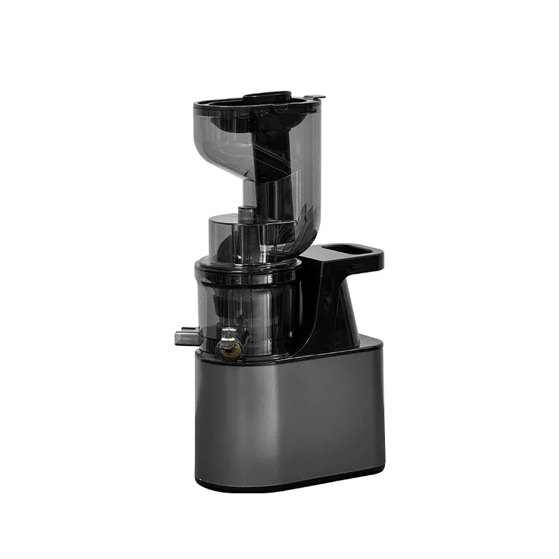 Small Masticating Juicer with Wide Mouth – Slow Juicer for Home with Pulp Separation, Automatic Whole Fruit Extractor, Easy-Clean Compact Design