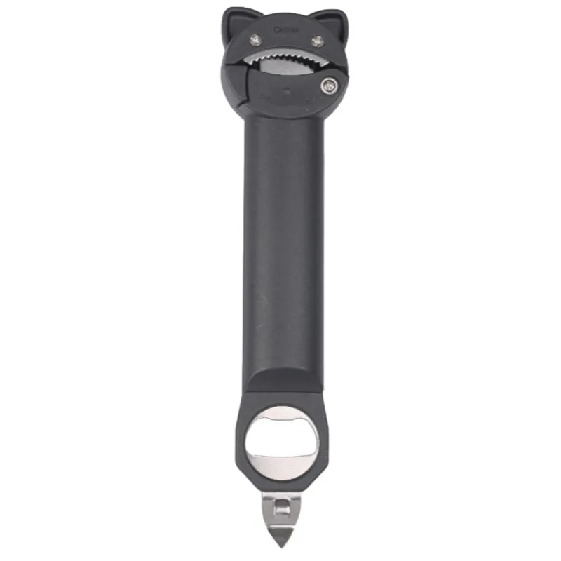Multifunctional Retractable Bottle Opener – Adjustable Beer Cap Opener, Jar Lid Opener with Magnetic Storage, Ergonomic, Lightweight & Compact, for Home Kitchen and Travel