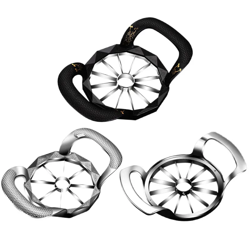 Zinc Alloy Apple Slicer Corer – Multi-Function Fruit Cutter, Creative Portable Divider, Perfect for Apples, Pears, and More, Kitchen Gadget Gift