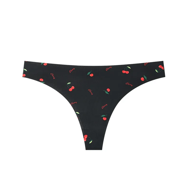 Cooling Seamless Sport Thong for Women — Breathable Ice-Silk Fabric, Low-Rise, Perfect for Summer & Beach