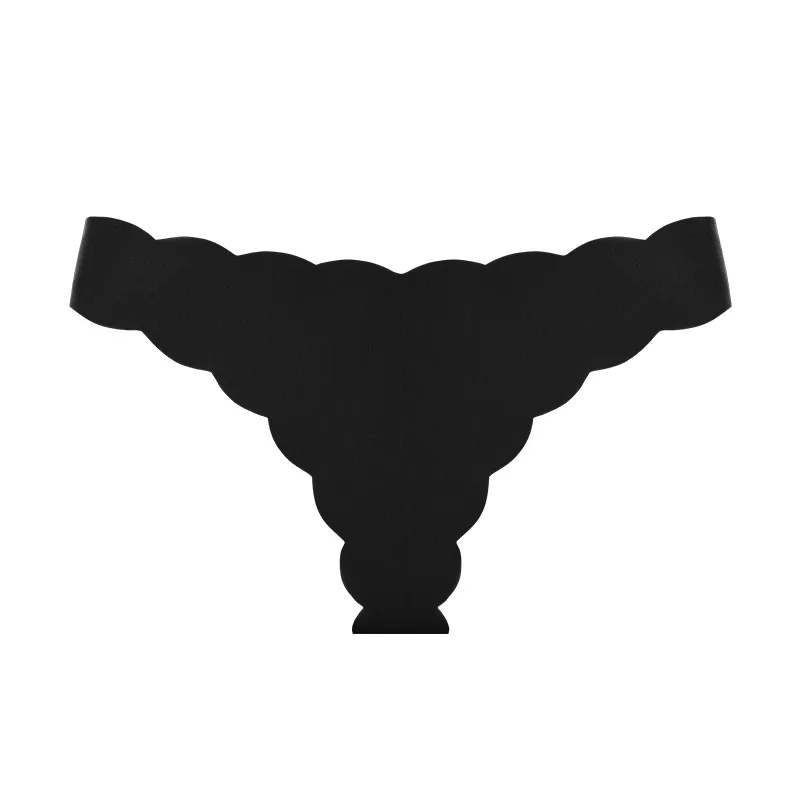 Cooling Seamless Deep-V Thong for Women — Barely-There, Ice-Silk, Breathable, Low-Rise, Plus Size Available