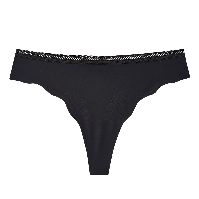 Women's Seamless T-Back Thong with Antibacterial Lining — Invisible Fit, Cute & Alluring, Perfect for Teens