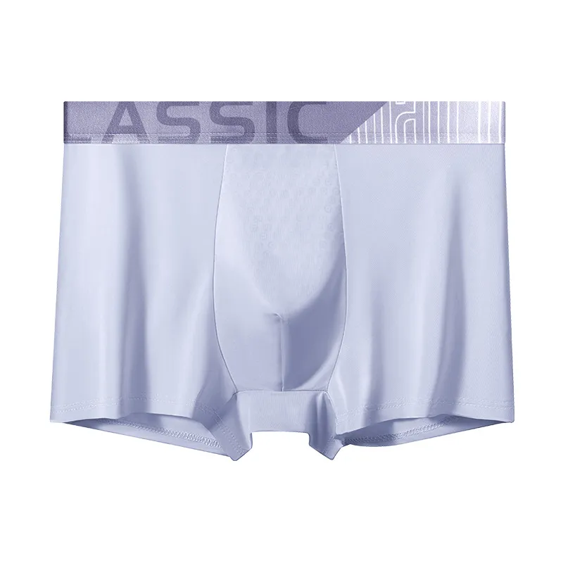Men's Cooling Microfiber Boxer Briefs — Mid-Rise, Breathable, Solid Colors, Perfect for Teens & Young Adults