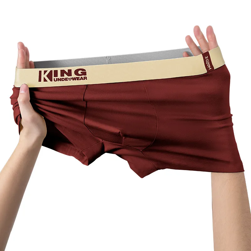 Boys' / Men's Cotton Boxer Briefs with Antibacterial Treatment — Breathable, Soft, Perfect for Active Teens