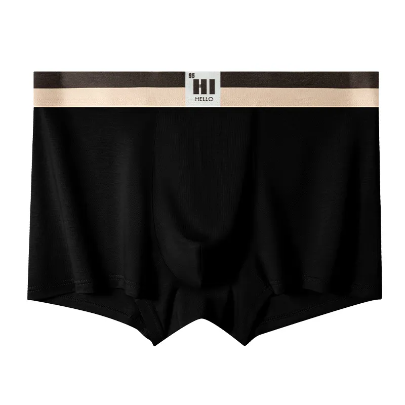 Men's Cotton Boxer Briefs with Mid-Rise Fit — Breathable & Comfortable, Stylish for Young Adults, Ideal for Cooler Seasons