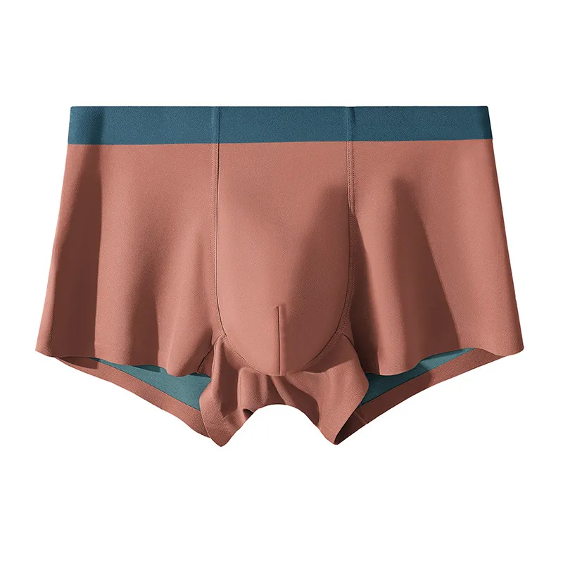 Men's Premium 100s Modal-Nylon Seamless Boxer Briefs — Reversible, Breathable, Ultra-Soft & Comfortable