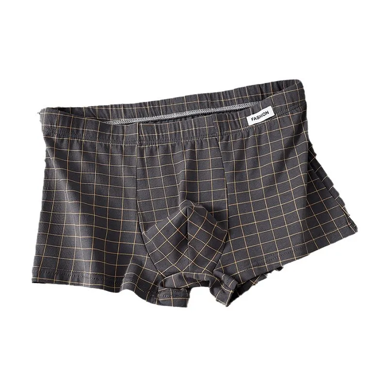 Men's Cotton Boxer Briefs with Pure Cotton Gusset — Breathable, Soft, Perfect for Young Adults