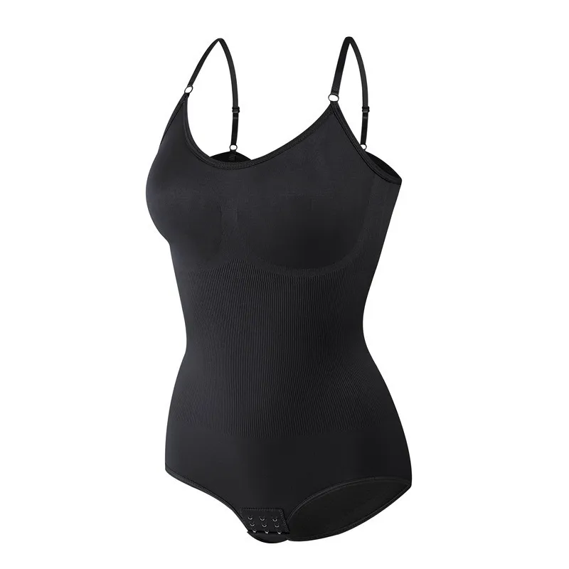 Postpartum Seamless Firming Bodysuit with Tummy & Butt Lift — Plus Size, Shaping Straps, Contouring Support, One-Piece Design