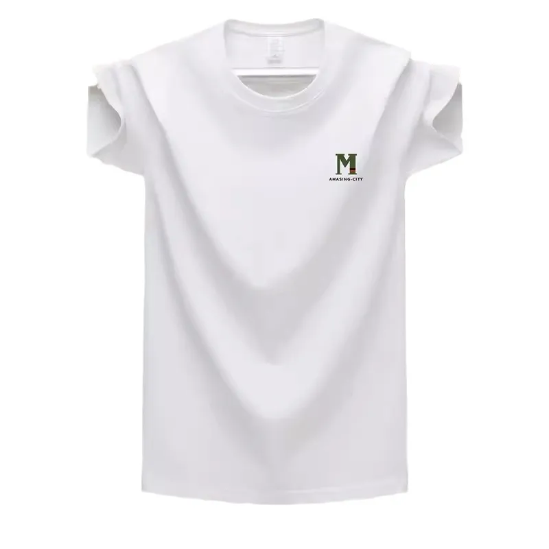 Men's Lightweight Cooling T-Shirt with Round Neck — Short Sleeve, Trendy & Versatile, Perfect for Casual & Daily Wear