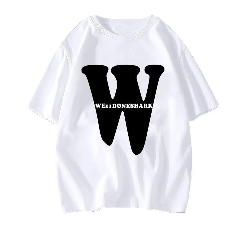 Men's & Women's Summer Short-Sleeve Tee with Artistic Graphic — Loose Fit, Couple Style, Retro Chinese Vibe