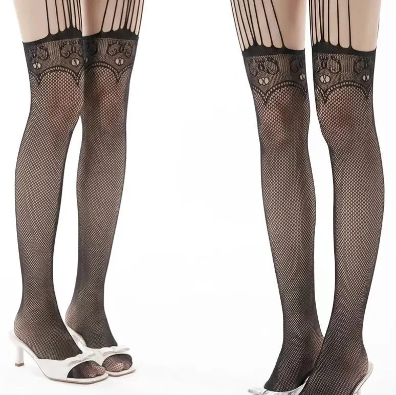 New Arrival Sexy Fishnet Suspender Bodystocking, Pure Allure Hot Net Lingerie, One-Piece Fetish Stockings.