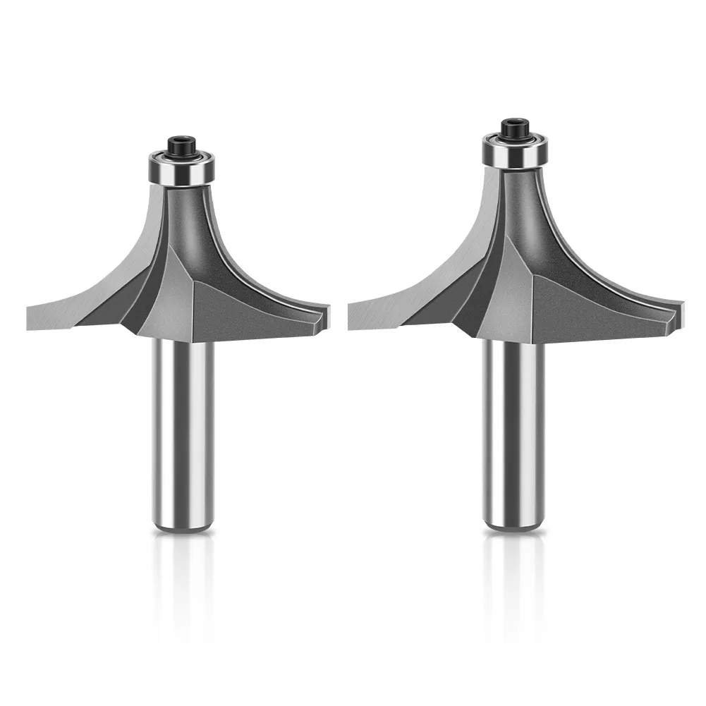 Woodworking Corner Rounding Router Bits — Grooving & Trimming Cutters, R-Chamfering Bits, Engraving Machine Router Tools