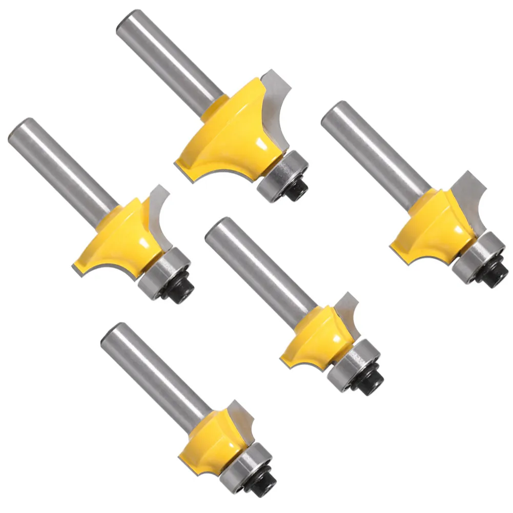 Premium Alloy Radius Router Bit for Trim Router – Corner Rounding Milling Cutter for R-Chamfering & Edge Profiling