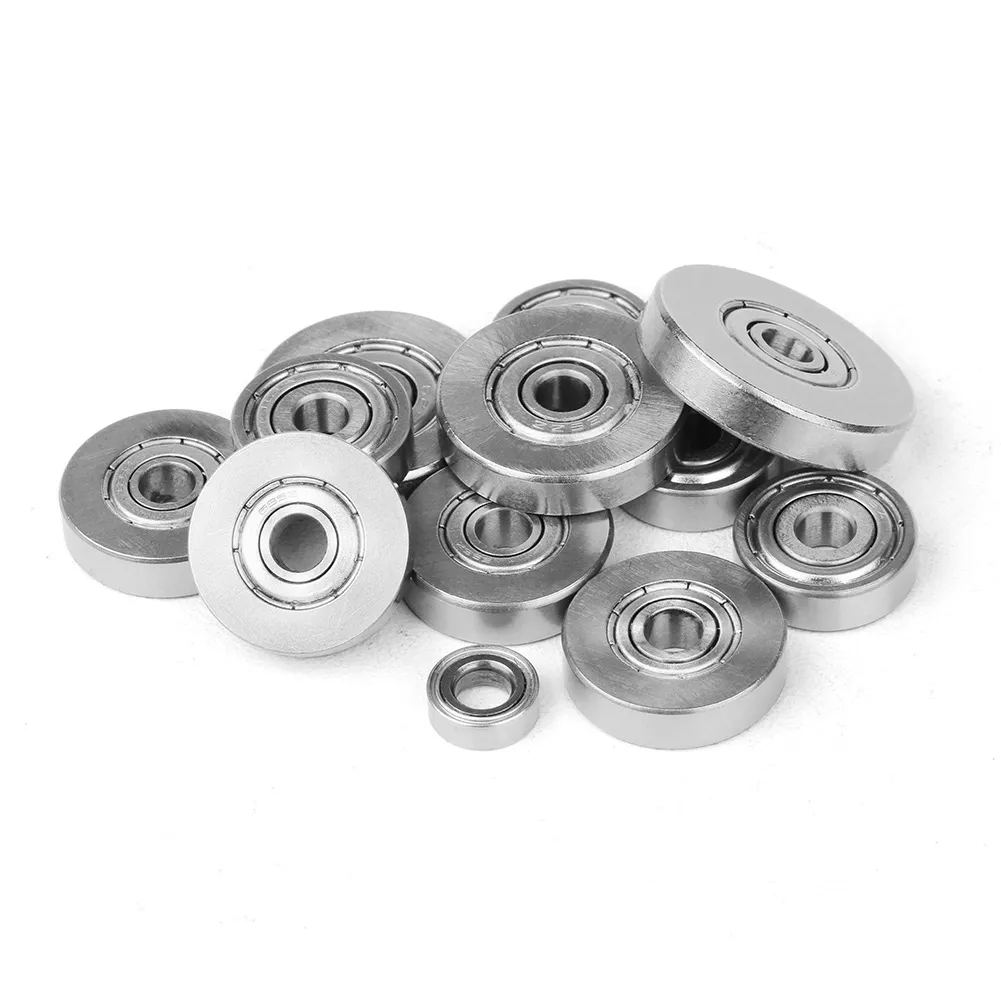 Replacement Guide Bearings for Woodworking Router Bits – Compatible with Cutter Head & Shank Bearings, Trimmer Router Accessories