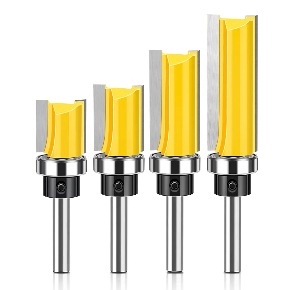 Straight Flush Trim Router Bit – Template/Pattern Cutter for CNC Engraving