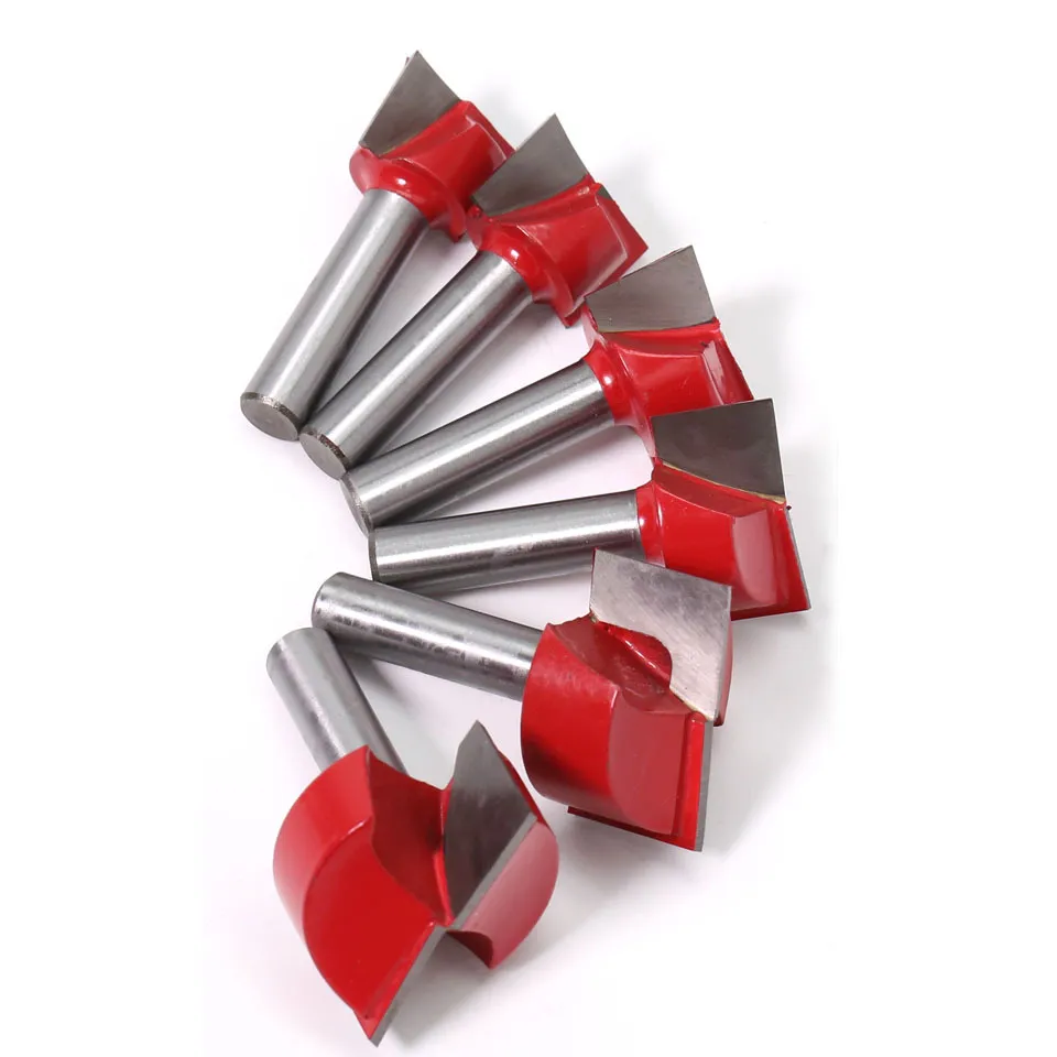 8mm Shank Bottom Cleaning & Edge Chamfering Router Bit – Trimmer Cutter for Countertop Milling and Woodworking