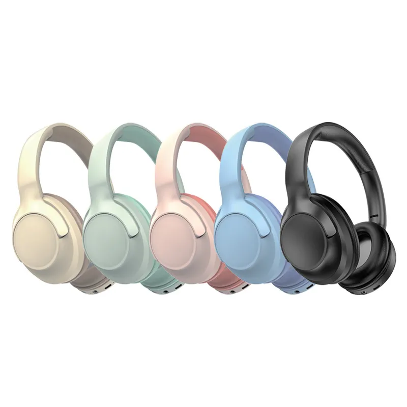 C-2234 Wireless Bluetooth Headphones – Over-Ear Sports & Gaming Headset with Active Noise Cancellation, Foldable, 40H Battery, Built-in Mic for PC/Phone