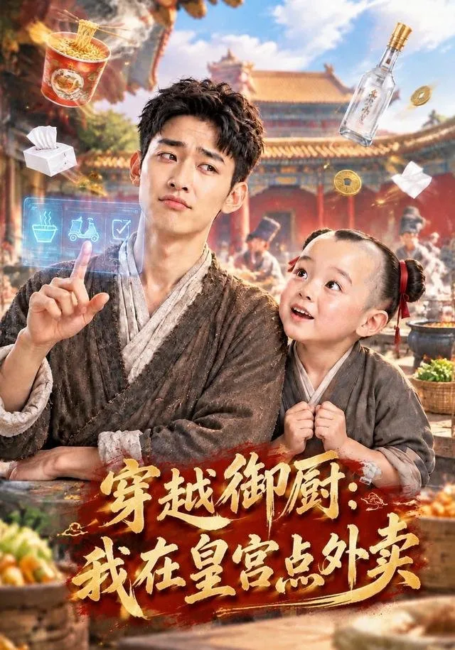 现代打工人陈勺安穿越到大齐王朝 成了古代御厨 绑定的外卖系统只有1元余额。他靠并多多app新人价买泡面冒充“金丝醒神面”糊弄皇帝