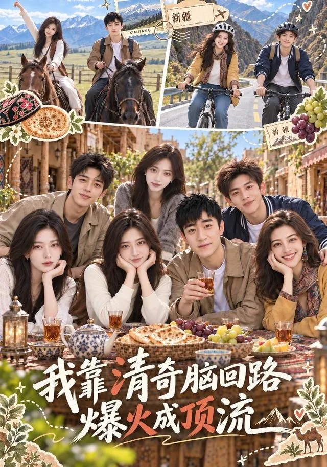 别人上综艺立人设 俞橙上综艺 专治各种不服！一场新疆旅行