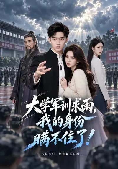 周乾出身天师府 本应继任天师匡扶天下但因没有大学文凭而被师傅赶下山学习。进入学校的第一天 便遇到了自幼定下娃娃亲的楚思颖军训节目上周乾表演求雨