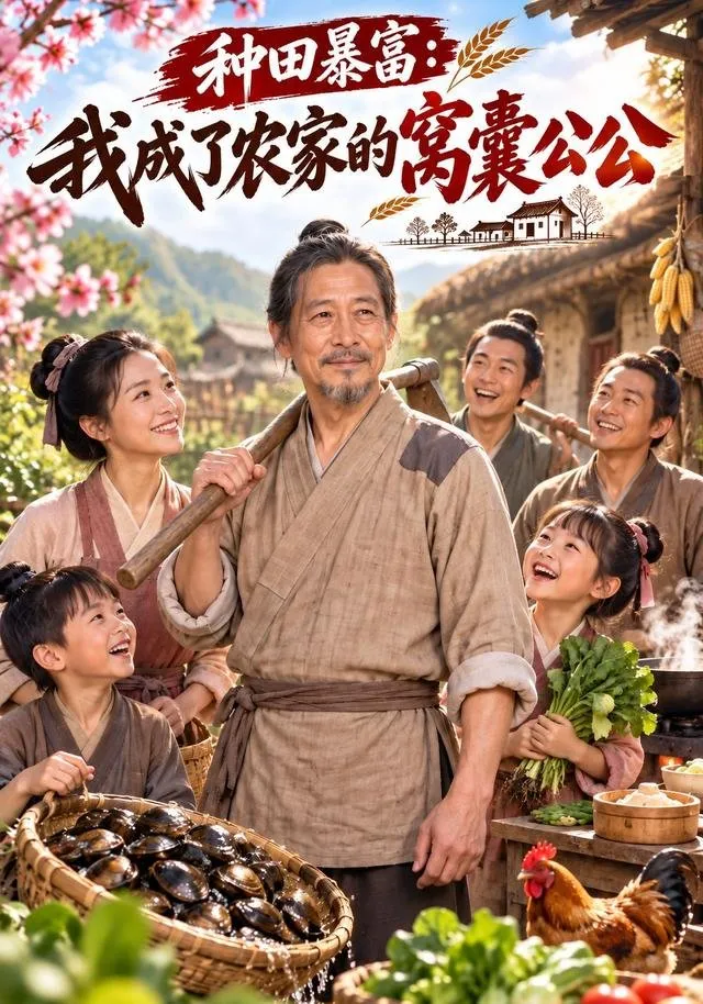 Li Ping's soul transmigrated into Taohua Village in an instant and he became the…