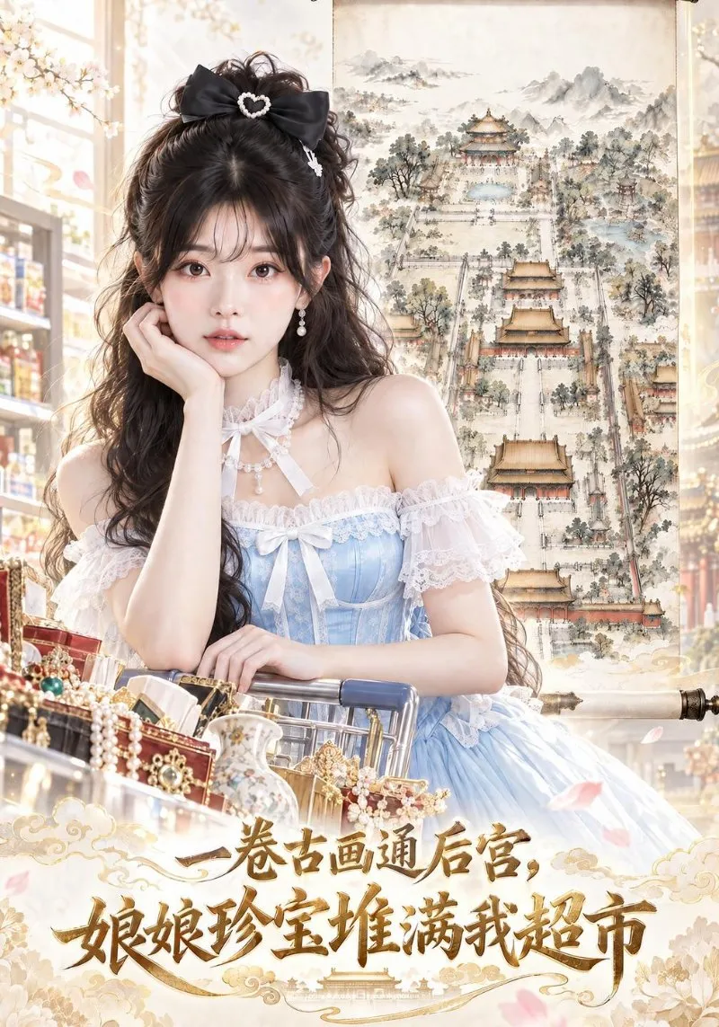 超市店主椰椰逃婚躲进杂物间 意外靠古画卷轴打通自家超市与大齐皇宫的时空通道。她把面膜 泡面